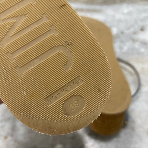 Jimmy Choo Danai 100 Denim Wedge Sandal, Blue - Picture 3 of 13